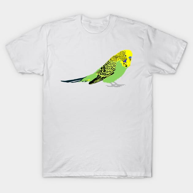 Budgie T-Shirt by stargatedalek